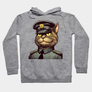 Feline Officer Hoodie